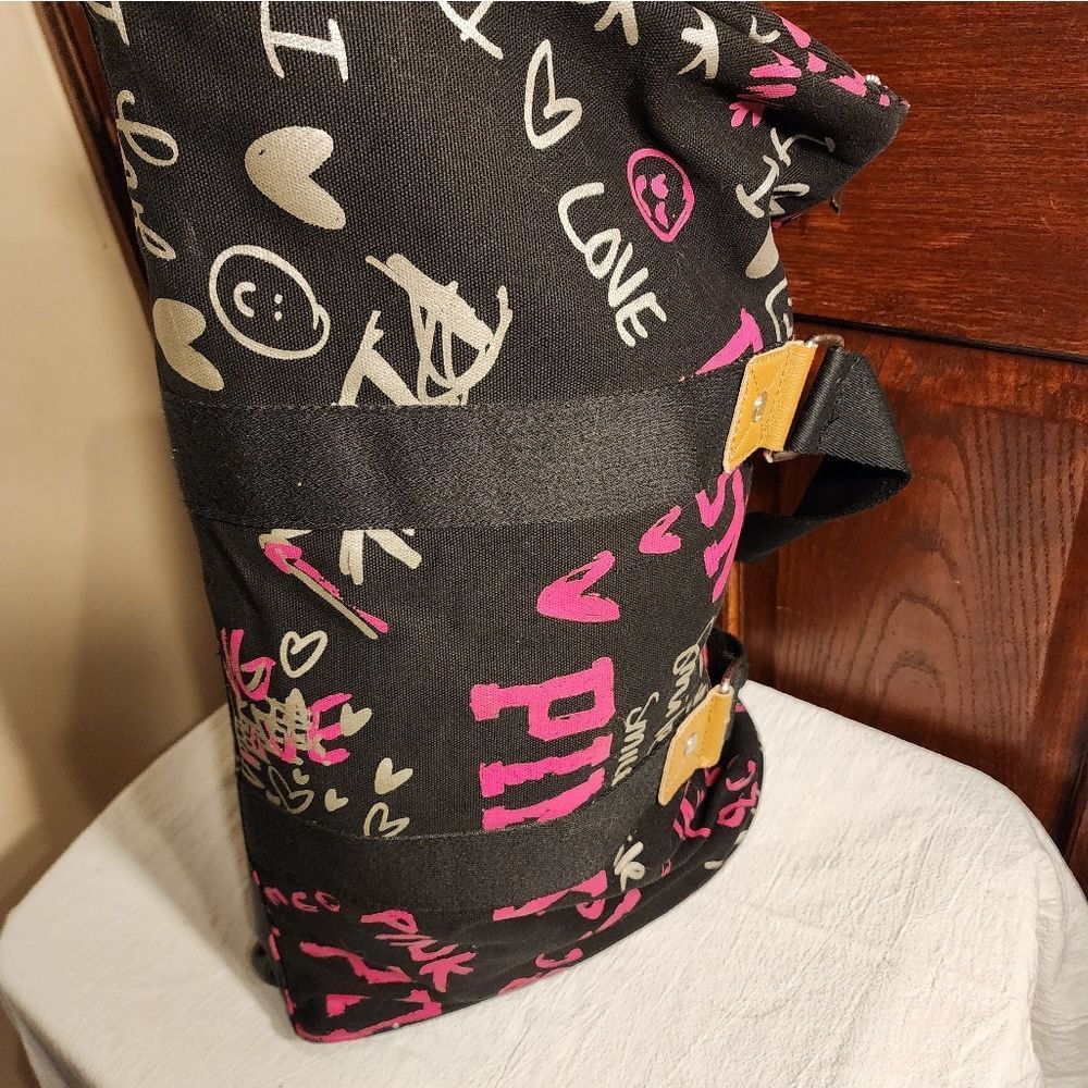 Nice Vintage Victoria Secret Wheelie Luggage Carry On - Picture 8 of 15